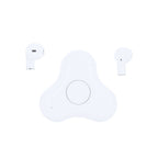 Écouteurs intra-auriculaires au design élégant blanc et connexion Bluetooth® 5.3 Levin