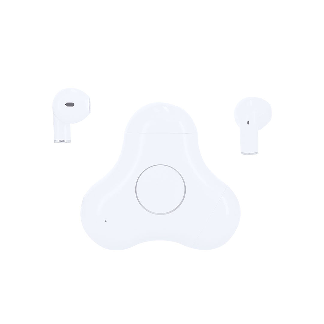 Écouteurs intra-auriculaires au design élégant blanc et connexion Bluetooth® 5.3 Levin