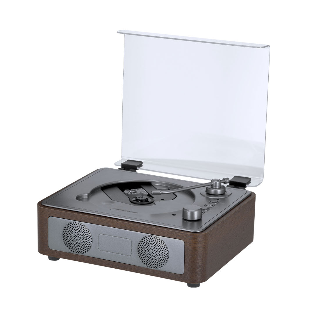 Lecteur CD de conception rétro batterie de 2000 mAh Bluetooth Hopson