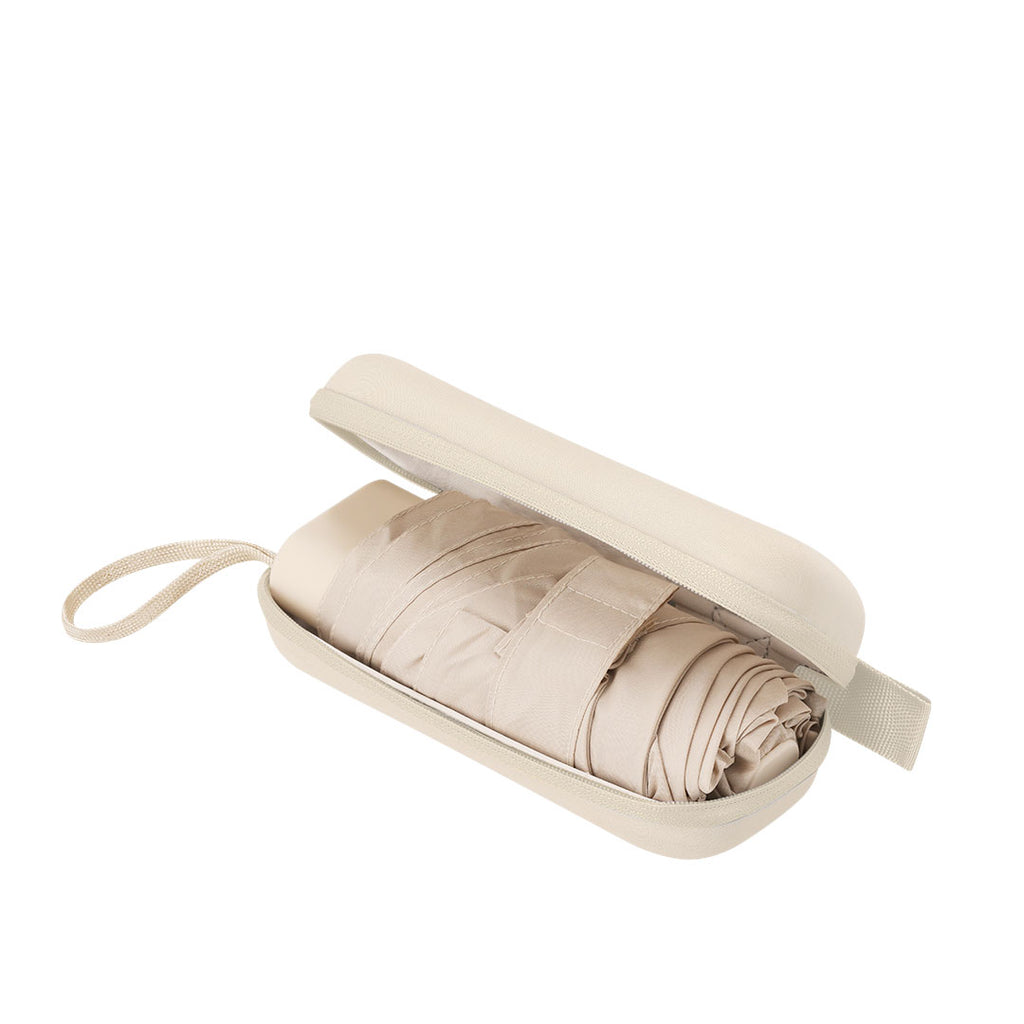 Parapluie pliable de 90 cm de diamètre en polyester 190T à 6 panneaux Ottis