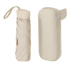 Parapluie pliable de 90 cm de diamètre en polyester 190T à 6 panneaux Ottis