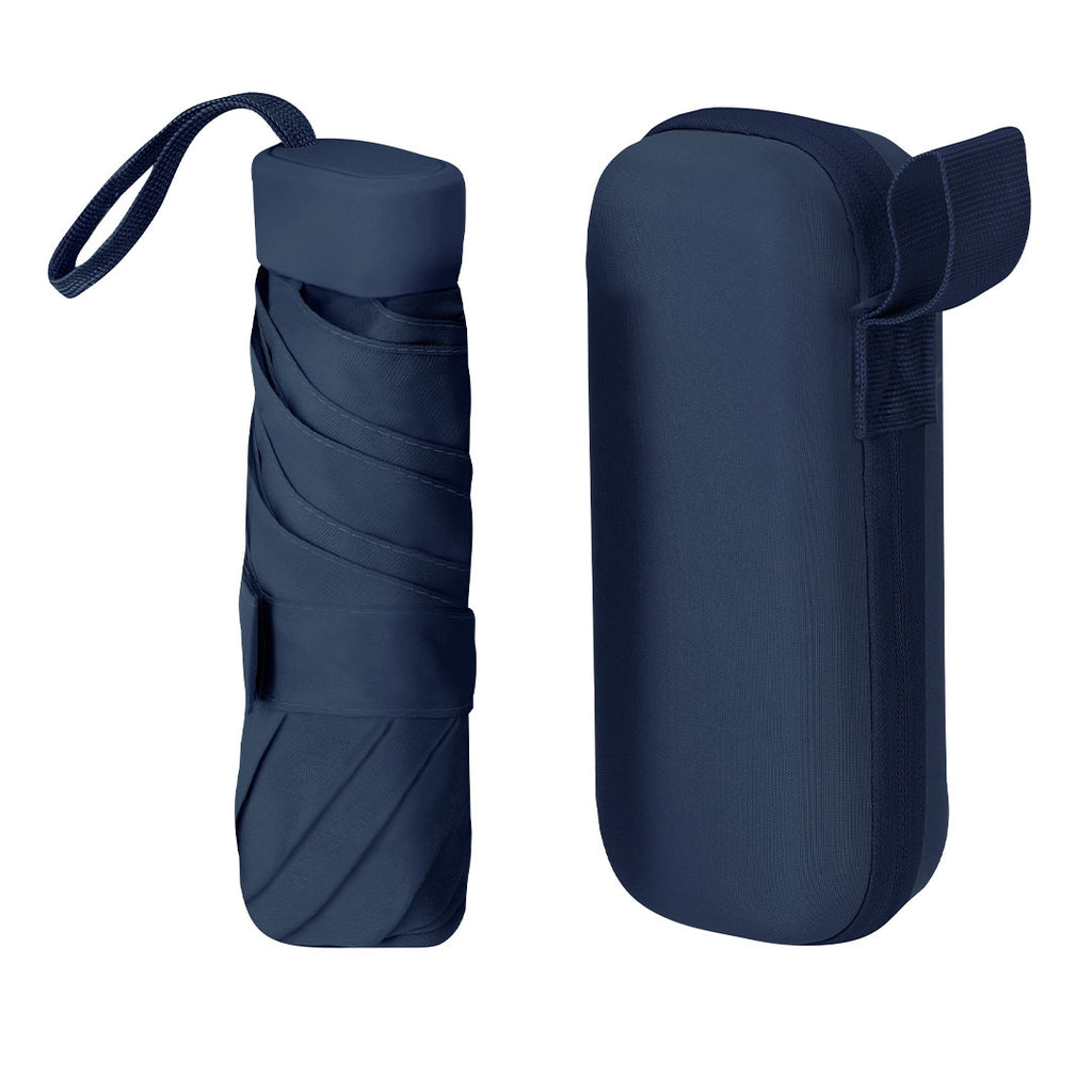Parapluie pliable de 90 cm de diamètre en polyester 190T à 6 panneaux Ottis