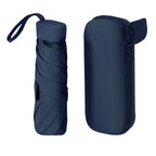 Parapluie pliable de 90 cm de diamètre en polyester 190T à 6 panneaux Ottis