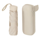 Parapluie pliable de 90 cm de diamètre en polyester 190T à 6 panneaux Ottis