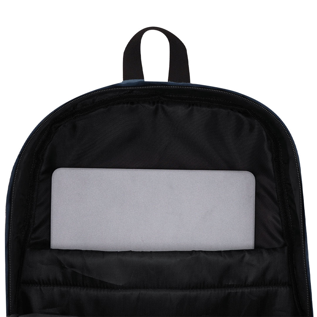 Sac à dos avec poche principale à fermeture éclair à double tirette Stalion