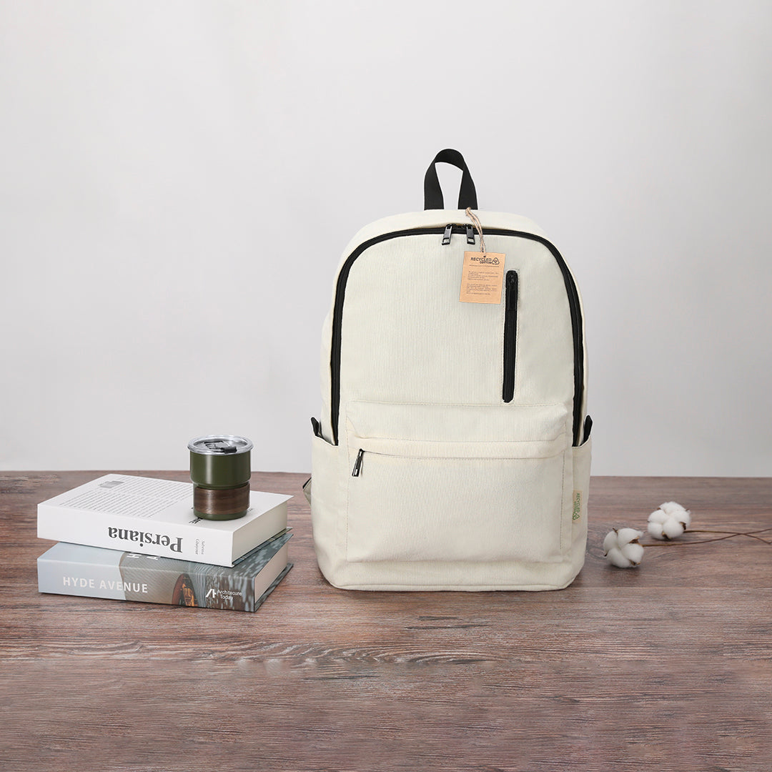Sac à dos avec poche principale à fermeture éclair à double tirette Stalion