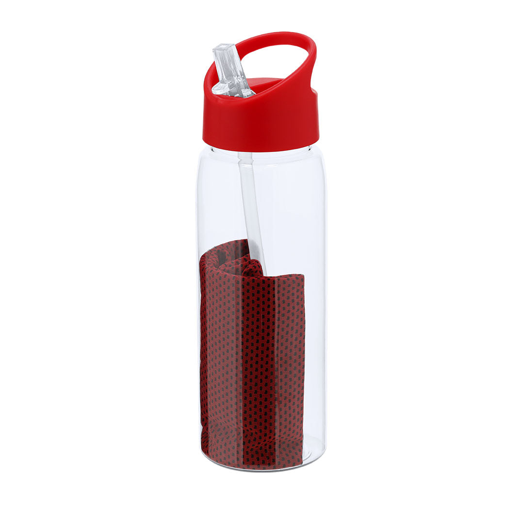 Gourde 800 ml et serviette Garyl
