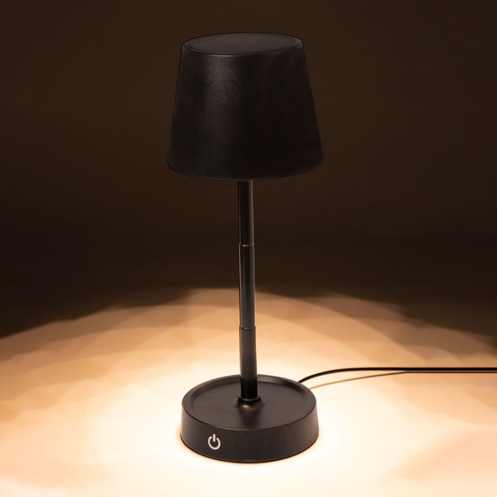 Lampe de design en finition noire mate Kirsten