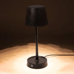Lampe de design en finition noire mate Kirsten