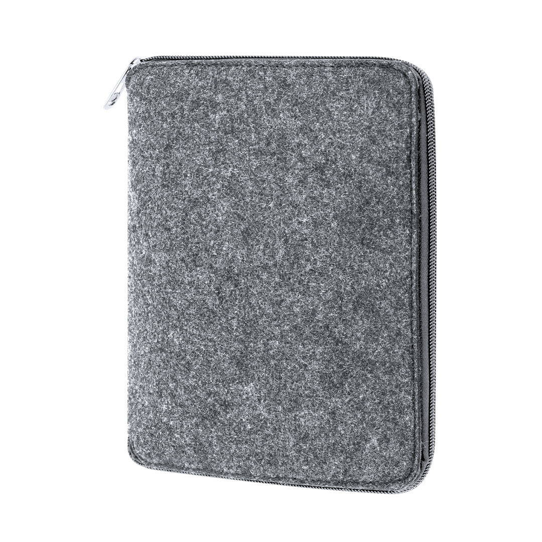 Set de crayons pour enfant de couleur dans une trousse fabriquée en feutre RPET Shepher