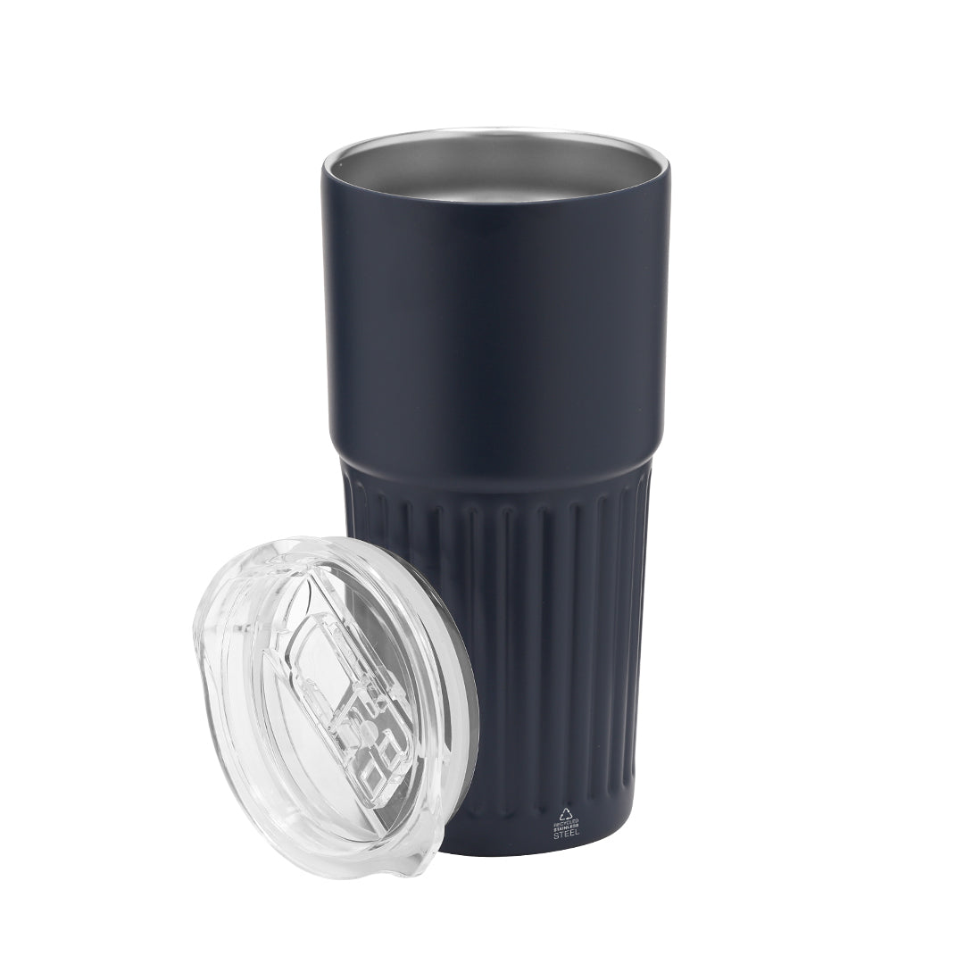 Verre thermique en acier inox recyclé à double paroi avec une capacité de 500 ml Gillan