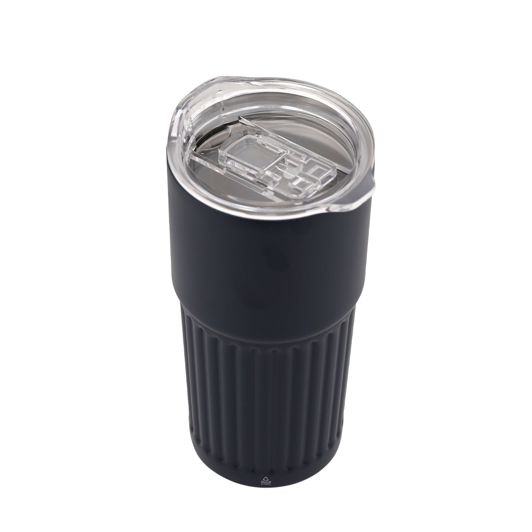 Verre thermique en acier inox recyclé à double paroi avec une capacité de 500 ml Gillan