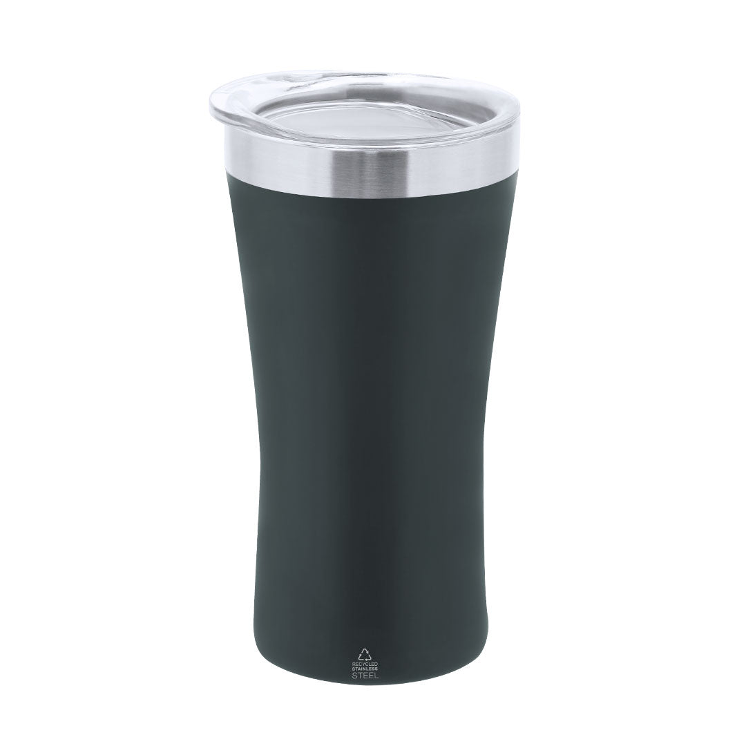 Verre thermique fabriqué en acier inox recyclé à double paroi et d'une capacité de 150 ml Cozard