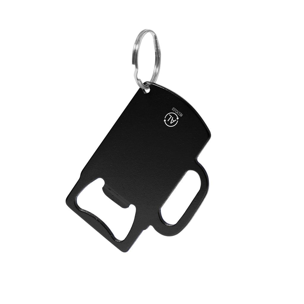 porte-clé ouvre-bouteille en Aluminium Recyclé avec design de chope Berman