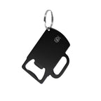 porte-clé ouvre-bouteille en Aluminium Recyclé avec design de chope Berman