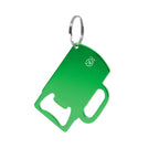 porte-clé ouvre-bouteille en Aluminium Recyclé avec design de chope Berman