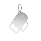 porte-clé ouvre-bouteille en Aluminium Recyclé avec design de chope Berman
