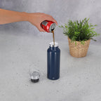 Gourde thermo en Acier Inox Recyclé de 500 ml de capacité Libix