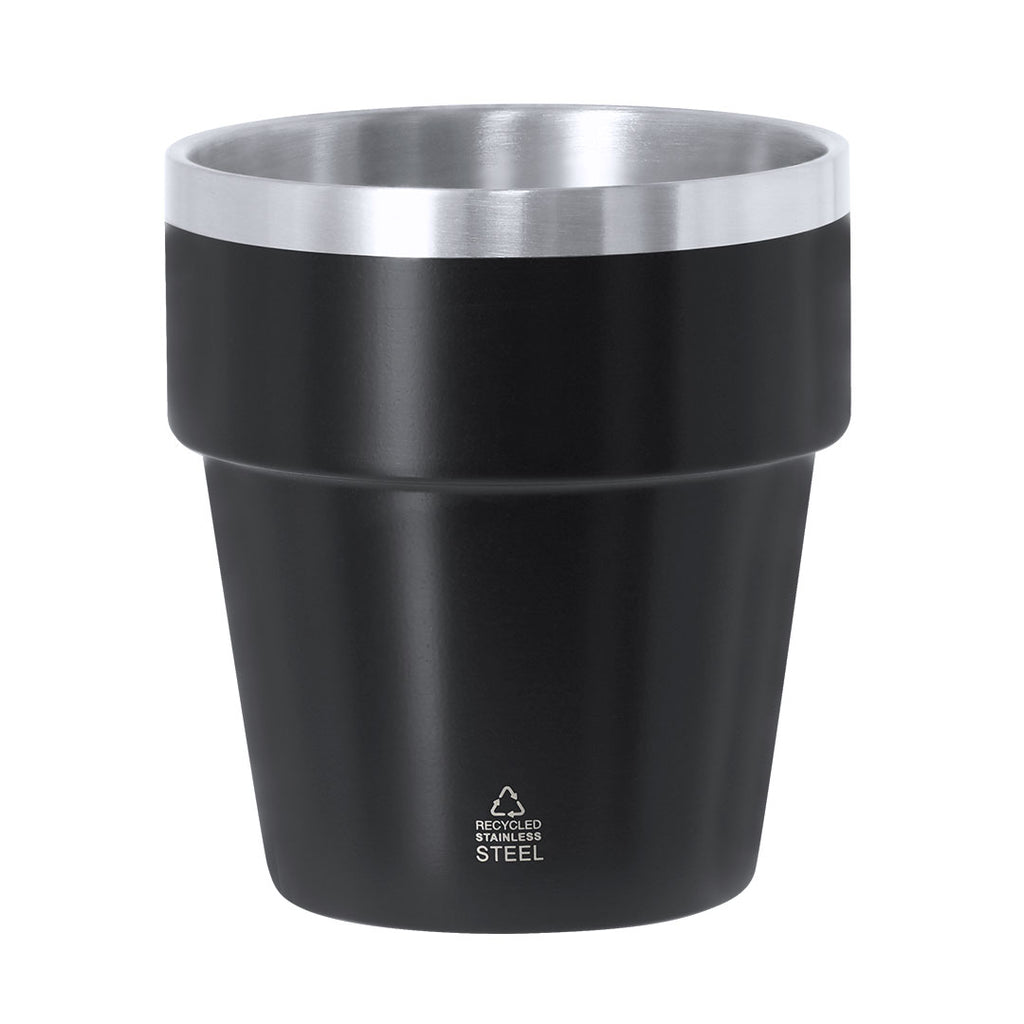 Verre thermique fabriqué en Acier Inox Recyclé à double paroi d'une capacité de 250 ml Mayden