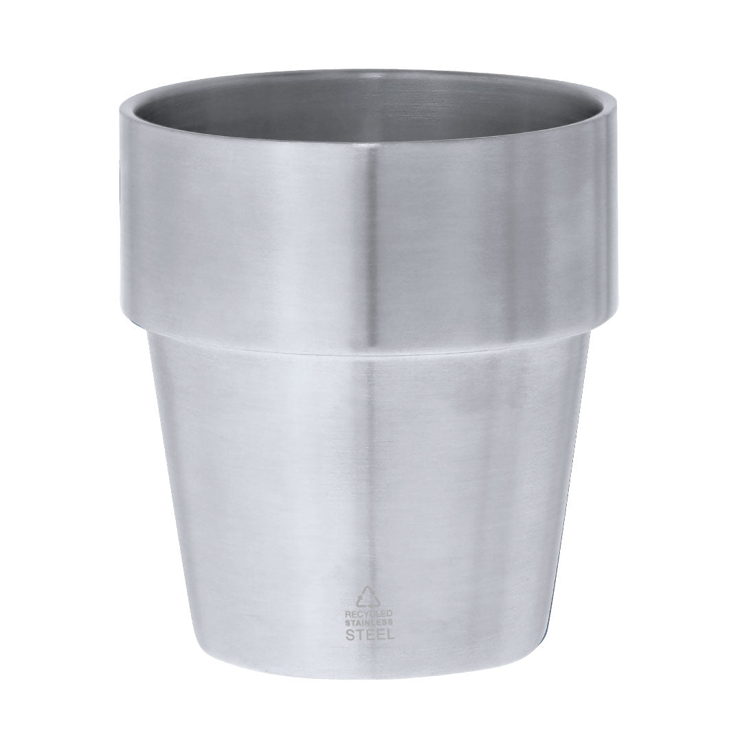 Verre thermique fabriqué en Acier Inox Recyclé à double paroi d'une capacité de 250 ml Mayden