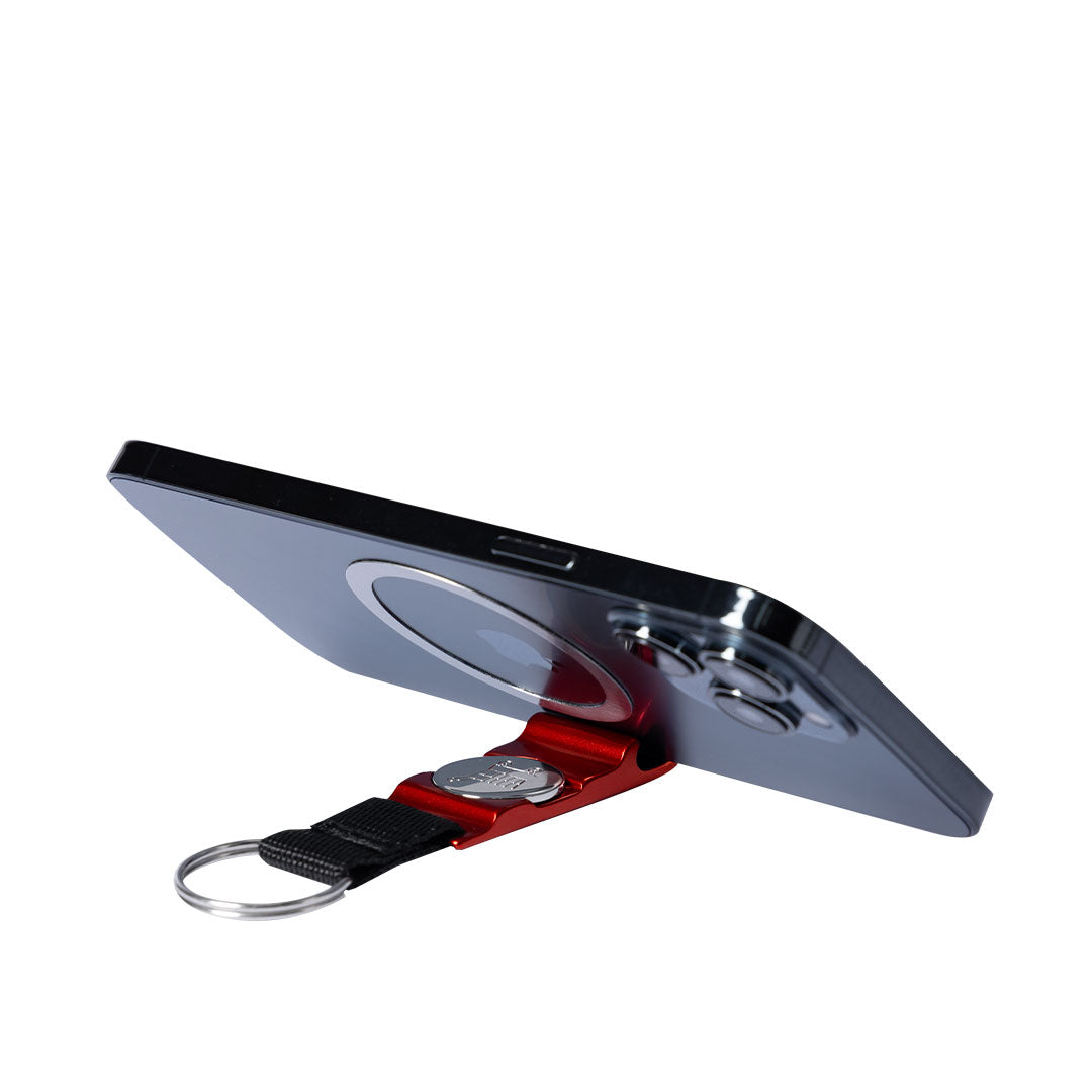 Porte-clé avec monnaie pour chariot fabriqué en aluminium Nevin