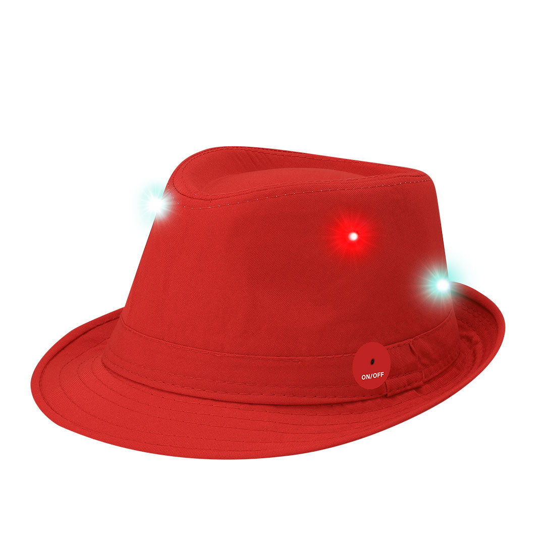 Chapeau avec des lumières LED multicolores Enzox