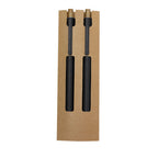 Set de stylo et crayon éternel fabriqués en paille de blé et bambou Okafor