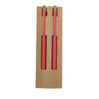 Set de stylo et crayon éternel fabriqués en paille de blé et bambou Okafor