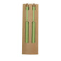 Set de stylo et crayon éternel fabriqués en paille de blé et bambou Okafor