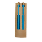 Set de stylo et crayon éternel fabriqués en paille de blé et bambou Okafor