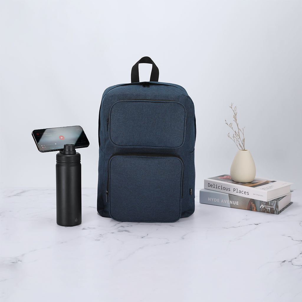 Sac fabriqué en polyester RPET 600D pour un ordinateur portable jusqu'à 15 pouces Necco