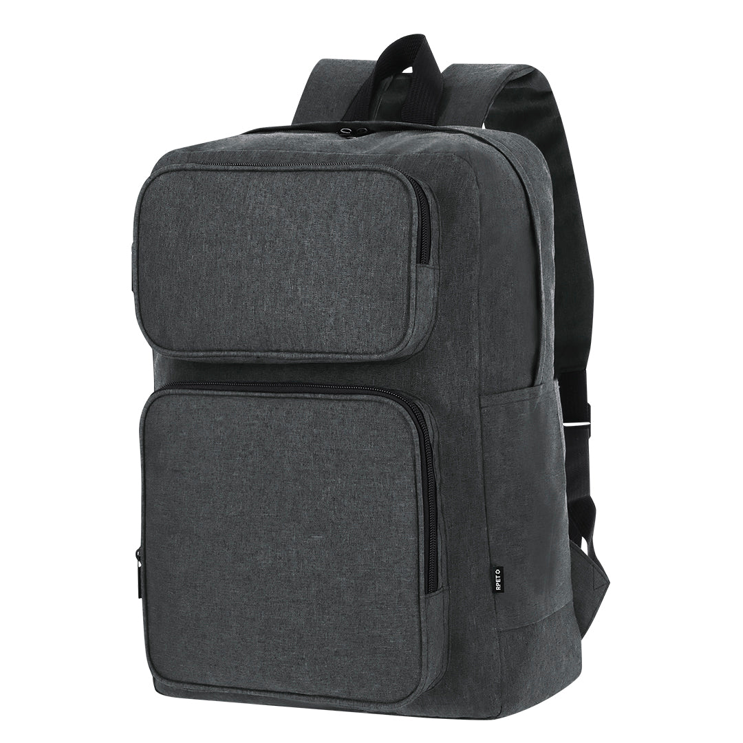 Sac fabriqué en polyester RPET 600D pour un ordinateur portable jusqu'à 15 pouces Necco