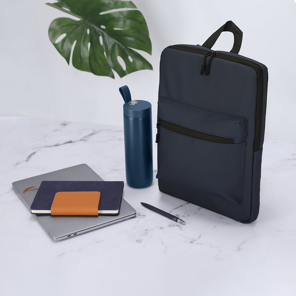 Sac à dos avec poche principale avec fermeture éclair à double tirette Yilmir