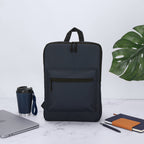 Sac à dos avec poche principale avec fermeture éclair à double tirette Yilmir
