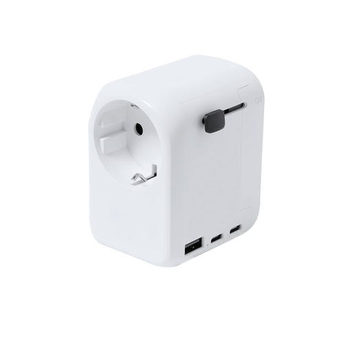 Adaptateur de prises complet, de design compact et portable Wando