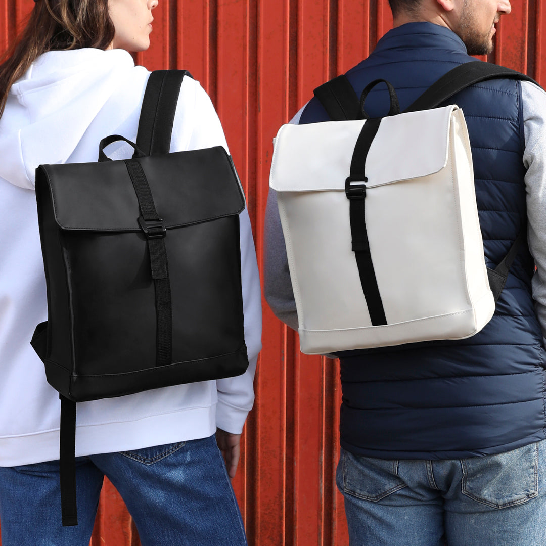 Sac à dos avec poche principale et système de fermeture à boucle Teylok