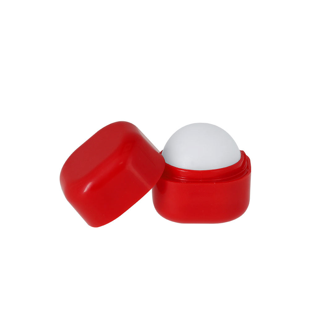 Baume à lèvres avec arôme de vanille en forme de dé. Inclut la protection SPF15. Testé dermatologiquement.