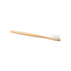 Set dentaire avec brosse à dents et dentifrice. Brosse à dents fabriquée en bambou. Dentifrice inclus avec bouchon à vis.