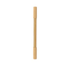 Stylo en crayon éternel 2 en 1 fabriqué en bambou. Double capuchon. À l'autre extrémité, il a un stylo à encre bleue 
